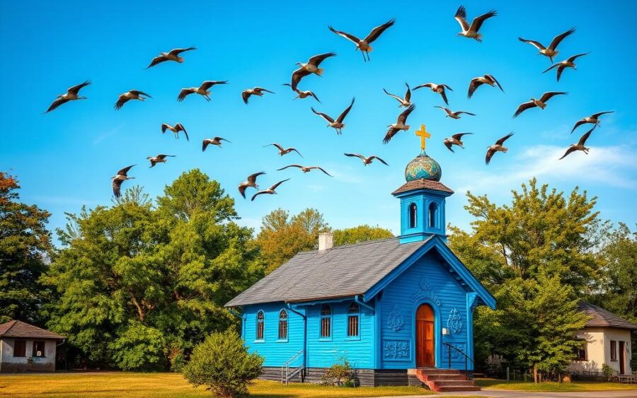 Kożany błękitna cerkiew