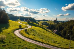 Najbardziej malownicze drogi i trasy samochodowe na Podlasiu