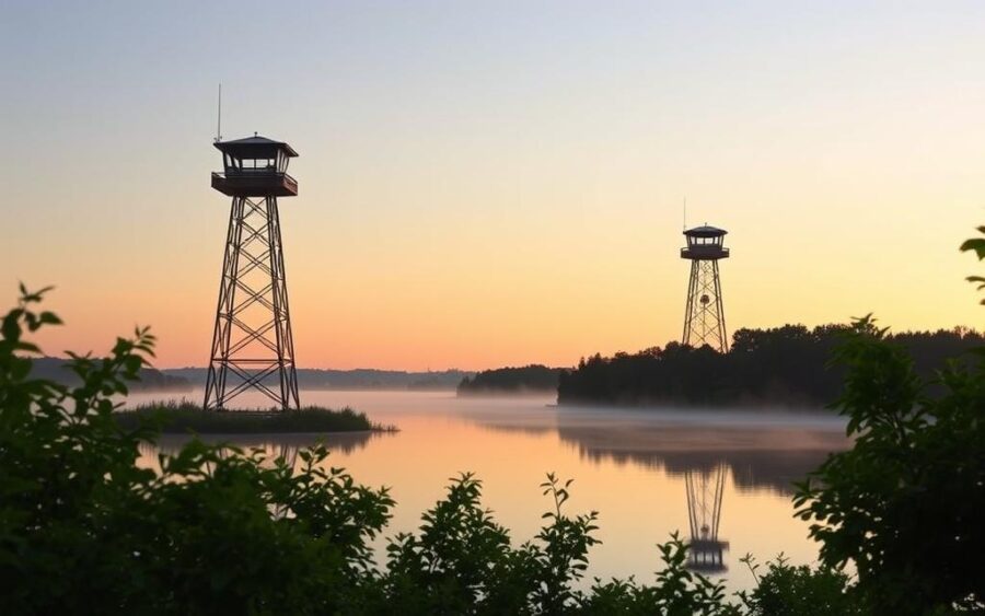 Zalew Siemianówka wieże widokowe