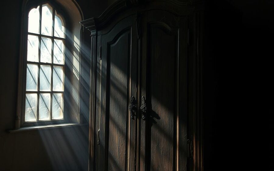 czarownica stara szafa